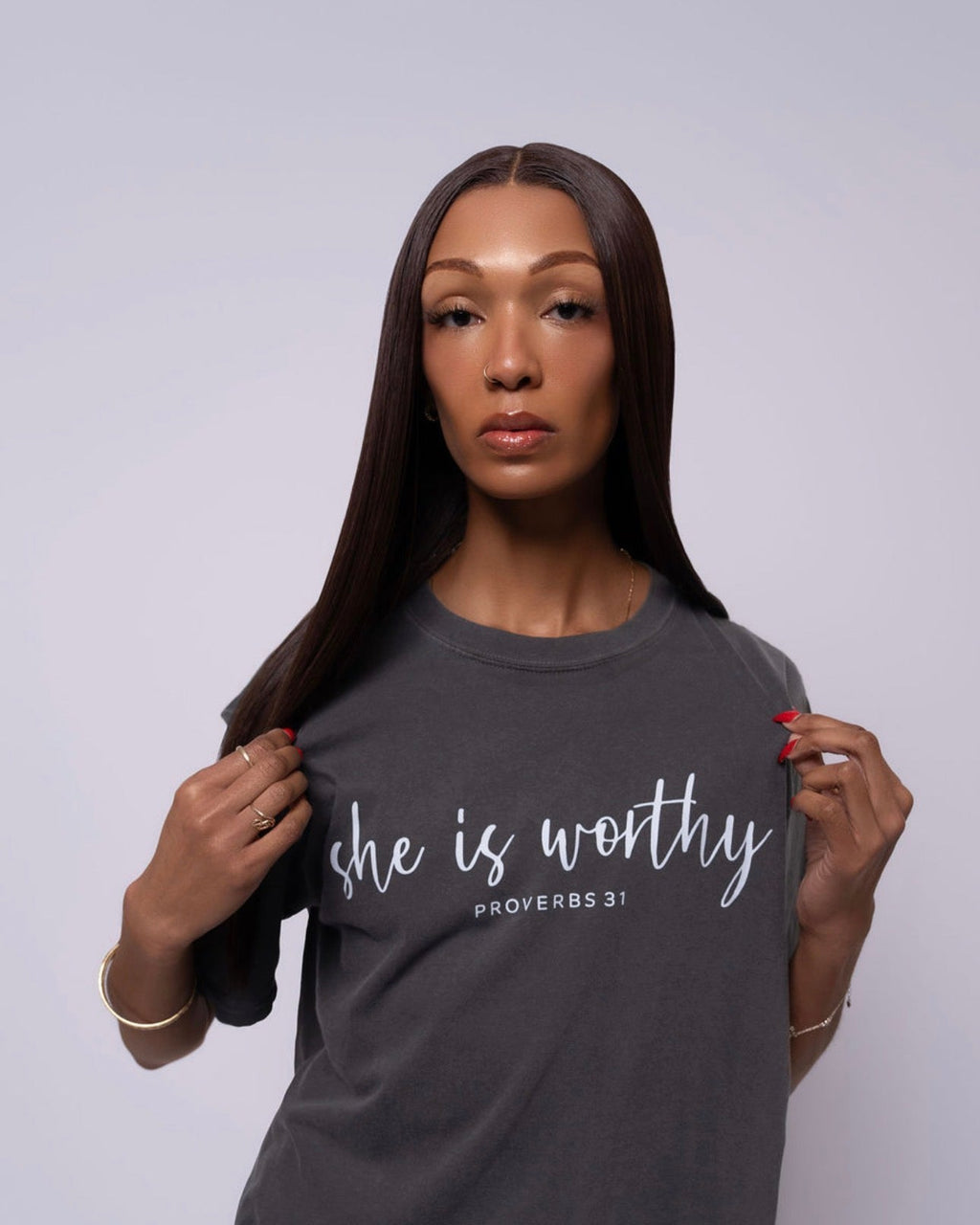 She is Worthy T-Shirt